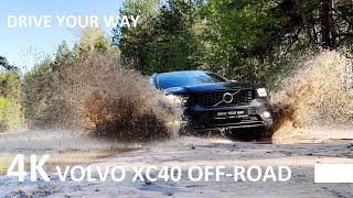 Volvo XC40 Off Road Test Drive in Mud, Sand, and Water Terrains \/\/ Ukraine, Kyiv Region