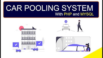 Car pooling system in php mysql | Car Rental system in PHP and MySql Part 1 | e-Carpool