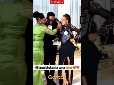 MKE WA GARA B AMPIGA MKWARA MREMBO ALIYEJIBEBISHA KWA MUMEWE Globaltv Mcgarab Harusini Shorts