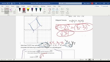 Proving that a quadrilateral with the given vertices is a parallelogram