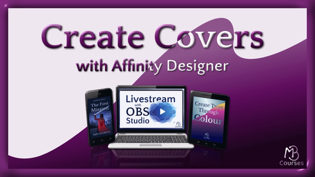 Create Covers with Affinity Designer - YouTube