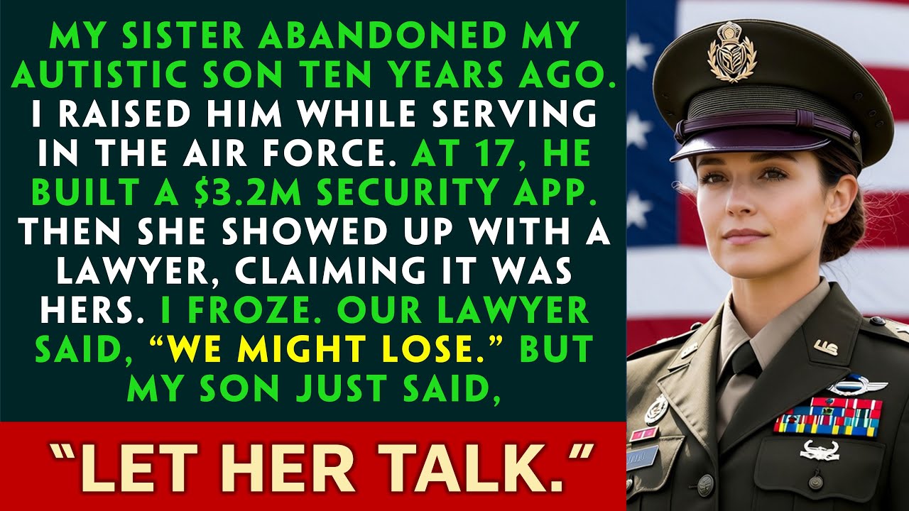 My Sister Discarded My Autistic Son Like Trash—Until He Masterminded a $3.2M App. Then She Stormed