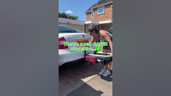 How do you load bikes on the bike carrier ? Its Easy with the Towbar Bike Rack!
