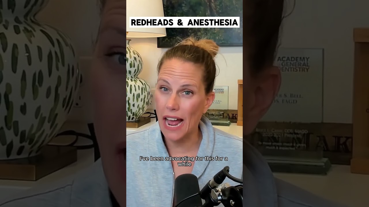 Redheads & Anesthesia