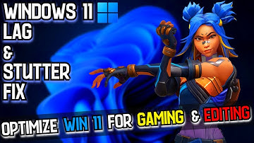 ➢Fix Windows 11 Lag | Make your PC\Laptop fast | Optimize Windows 11 for gaming & editing