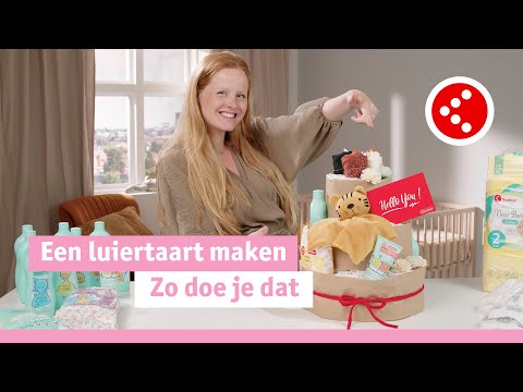 Video: Hoe Maak Je Een Luiertaart Met Je Eigen Handen