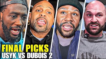 Boxing PROS FINAL Predictions FOR Usyk vs Dubois 2 Fight