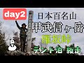 【はるやまさんぽep24】甲武信小屋~破風山~雁坂峠泊 day2