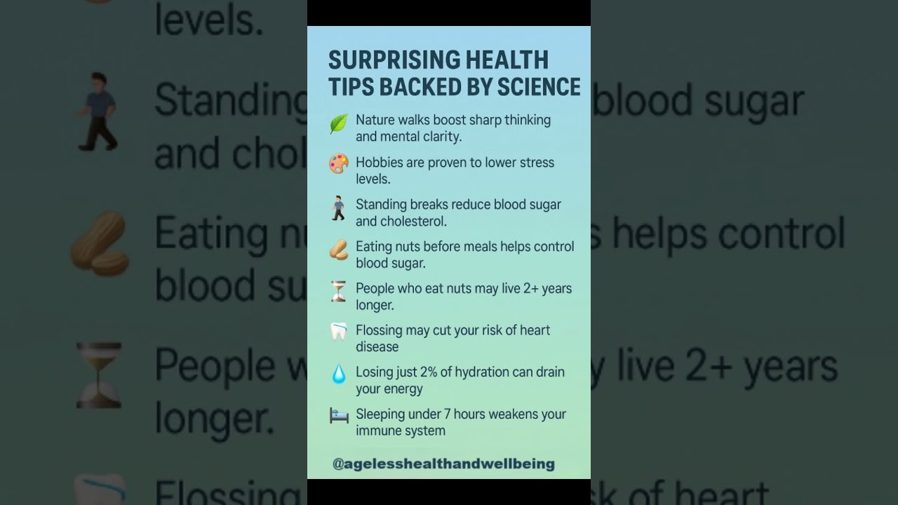 Surprising Habits That Secretly Boost Your Health