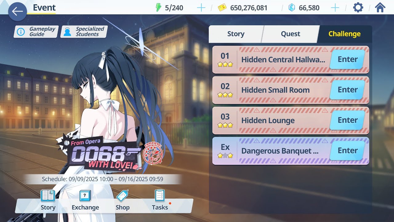 From Opera 0068 with Love! Challenge Clears. Blue Archive - YouTube