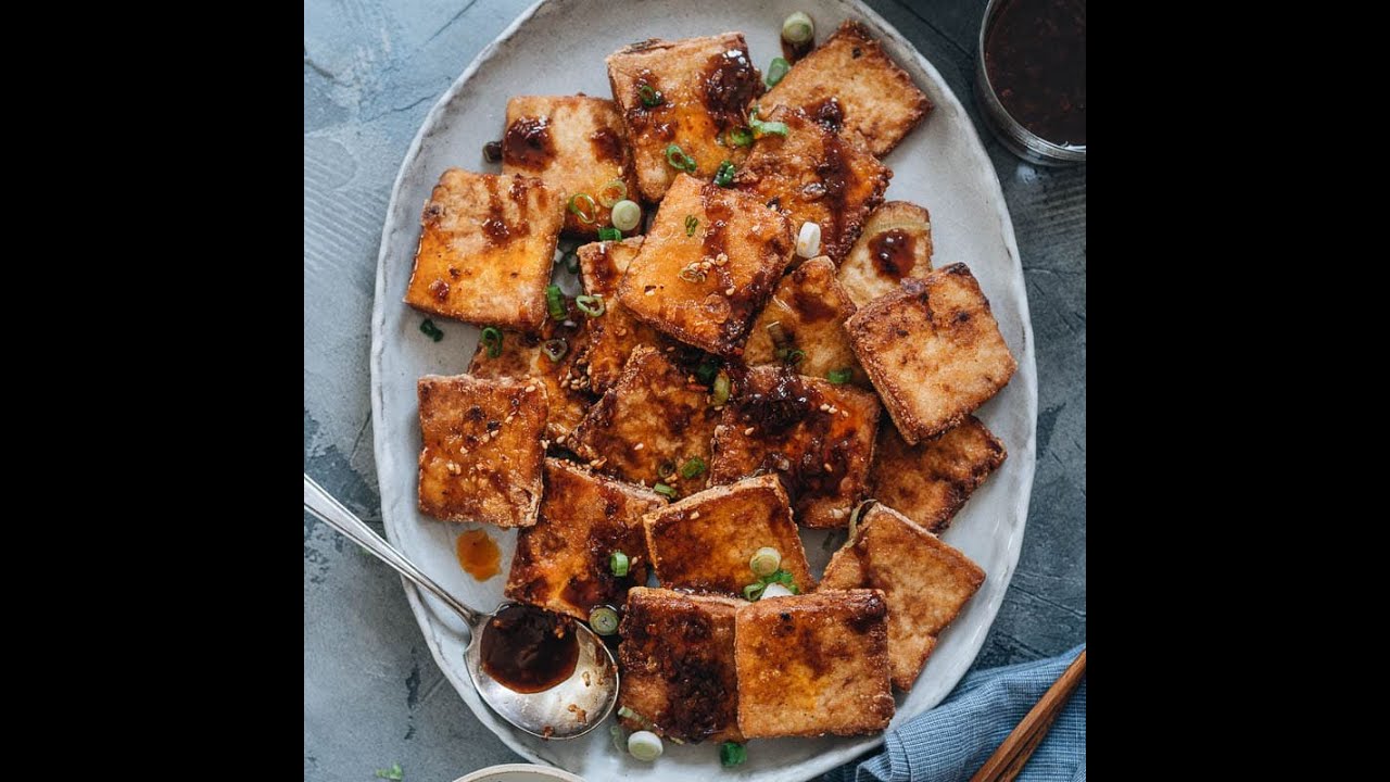 Spicy, Marinated Tofu YouTube