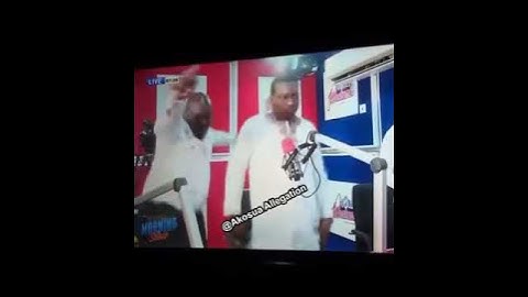 CHAIRMAN WONTUMI T€ASES JOHN MAHAMA WITH NDC'S CAMPAIGN SONG