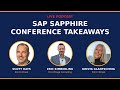 🎙️ LIVE PODCAST TODAY — SAP Sapphire Conference Takeaways