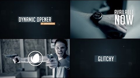 Dynamic Opener Template - After Effects Project