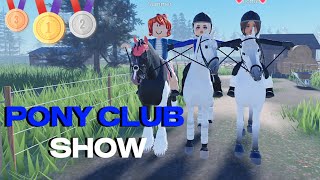 PONY CLUB SHOW WITH FERN AND JUNIPER!!!  //voiced//  *did we place*