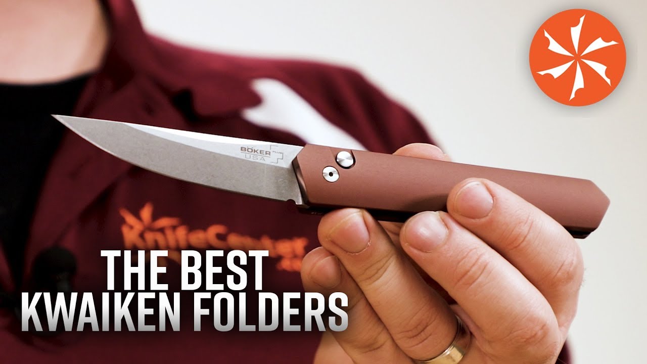 The Best Kwaiken Folding Knives Available at KnifeCenter.com
