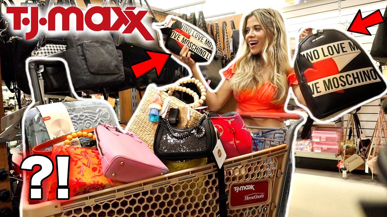 Shopping for LUXURY brands at TJMAXX! Gucci, Valentino, Louis Vuitton, &  MORE! 