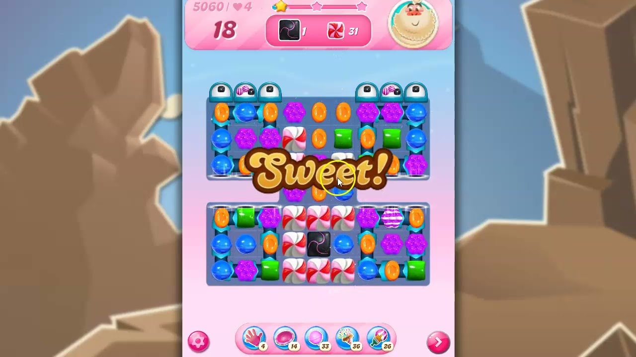 Candy Crush Level 5060 Talkthrough, 24 Moves 0 Boosters - YouTube
