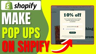 How to Get Pop Ups on Shopify | Shopify Email Pop Up