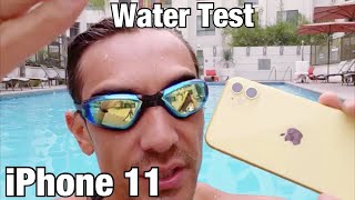 iPhone 11: Water Test in Swimming Pool (I'm Impressed)