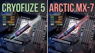 Cryofuze 5 vs Arctic MX7