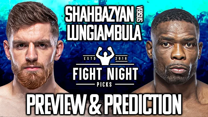 UFC 282: Edmen Shahbazyan vs. Dalcha Lungiambula P...