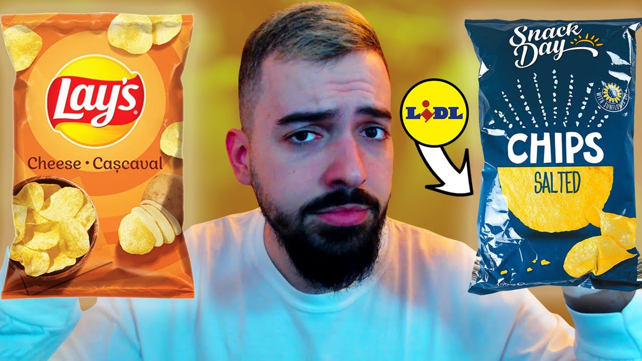 UNDE GASESTI CELE MAI BUNE CHIPSURI? - LIDL VS THE WORLD #6