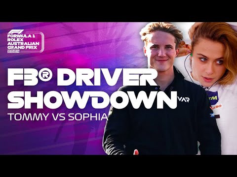 F3® Driver Showdown | Tommy Smith vs Sophia Flörsch