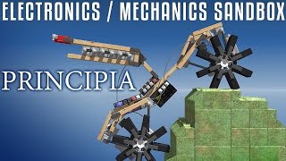 Principia - Electronics / Mechanics Sandbox PC HD 60fps