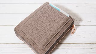 コンパクト財布の本命！?   ITTI CRISTY VERY COMPACT WLT/shrunken ２つ折り財布