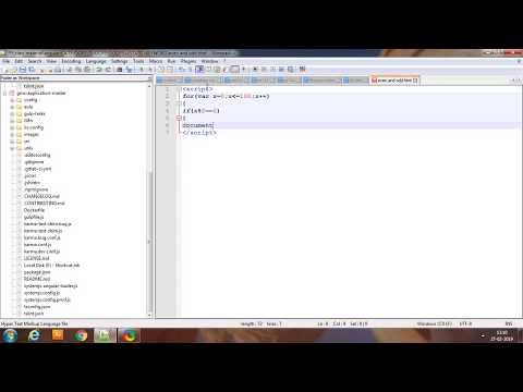find even and odd numbers java script