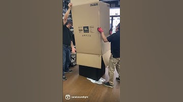 #Unboxing a #JBL #SRX928S Dual 18 #subwoofer at our NYC #DJstore #djequipment  #djgear #soundsystem
