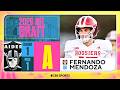 Raiders select Fernando Mendoza No. 1 overall | 2026 NFL Draft Grades &amp; Reaction