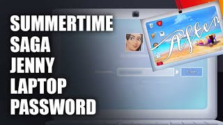 SUMMERTIME SAGA Jenny leptop password 🔑 || How to find Jenny computer password || Leptop password ||