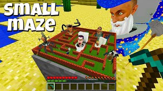 I found a real SMALLEST MAZE in MINECRAFT! SURVIVAL in SKIBIDI MAZE - Gameplay - Animation by Scrapy 268,900 views 5 months ago 10 minutes, 54 seconds