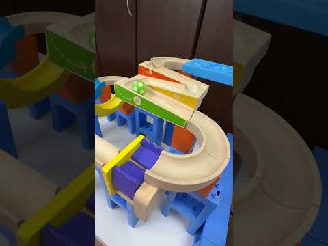 Marble Run Workshop 最新動画 マーブルランレース Trix Track and HABA mixed course 220 #マーブルラン #marblerun #marblesrace #ビー玉転がし #TrixTrack