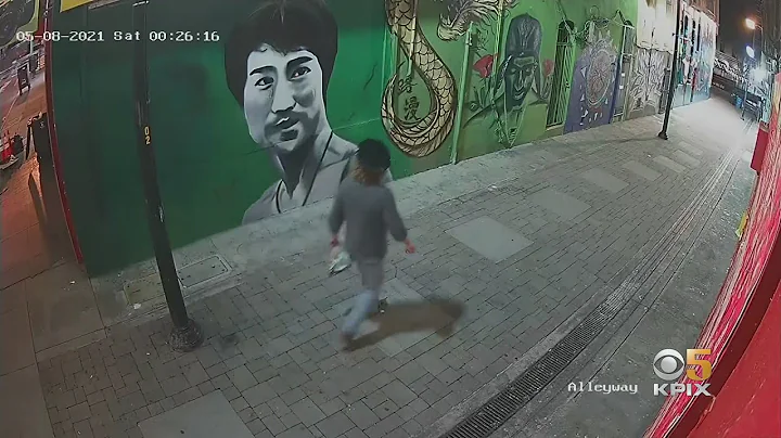 VIDEO: Surveillance Video Shows Man Defacing SF Mural Dedicated To Asian Culture