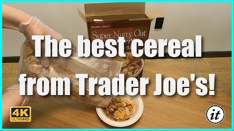 [4K] The best cereal from Trader Joe