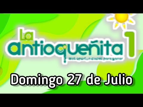 Resultado LA ANTIOQUEÑITA 1 Domingo 27 de Julio de 2025