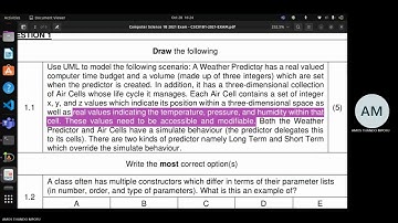 Computer Science 1B 2021 Exam Part 1  #programming #coding #linux #unix #ubuntu