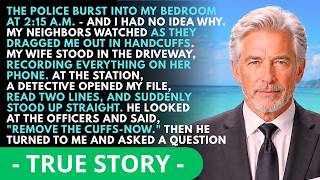 Full She Filmed My Arrest At 2AM. The Detective Opened My File And Said Remove... | Calm Dad Stories Guide