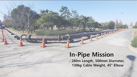 MRCINSPECT II: In-Pipe Robot Field Test for Sewer Pipeline Inspection