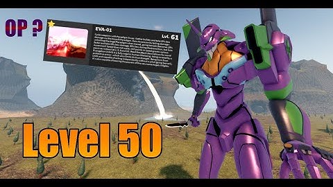 How Strong Is level 50 Eva 01 - Kaiju Universe
