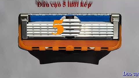 Lưỡi dao cạo râu Gillette Fusion5 Power (đầu cạo 5+1) - Pazoda