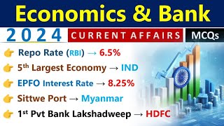 Economics & Banking Current Affairs 2024 | Economics & Banking 2024 | Current Affairs 2024 |