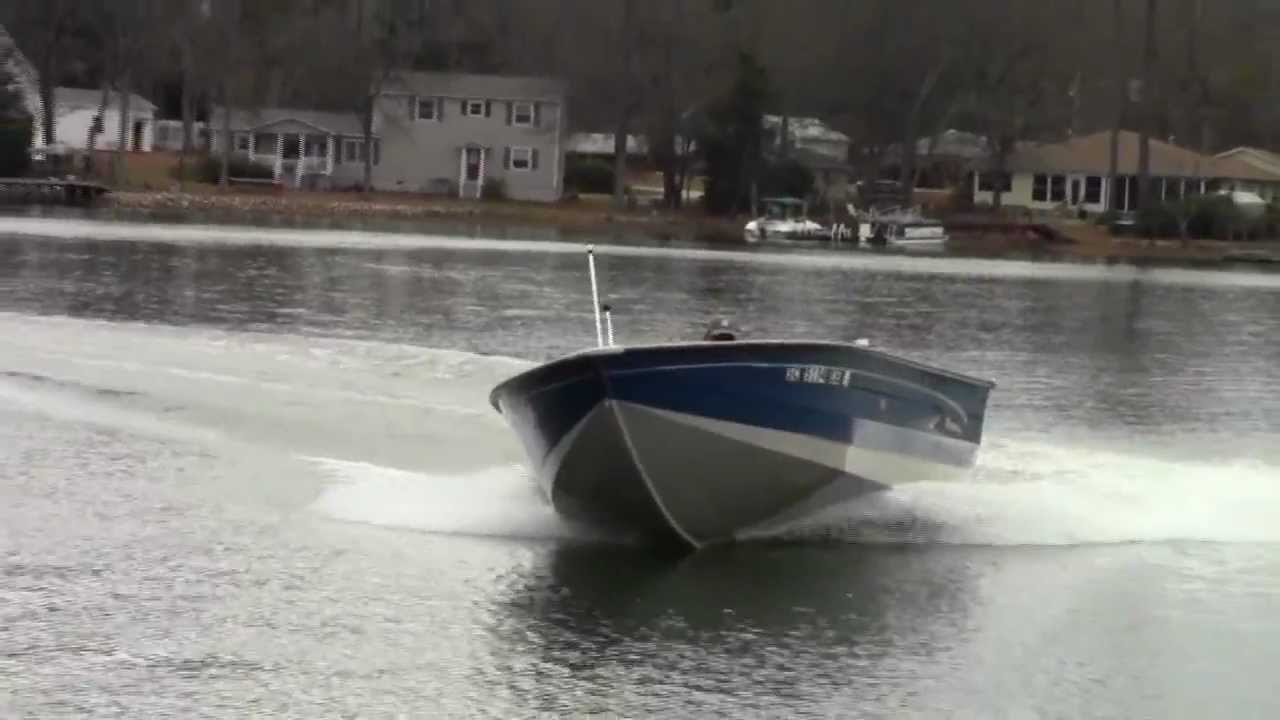 05 Triton DV176 Mercury 75 Tiller YouTube