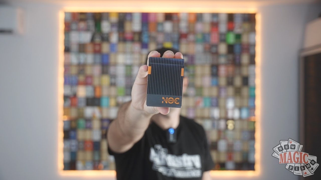 Ziua 294: NOC 3000X3 Black / Orange Playing Cards | Zidul de carti