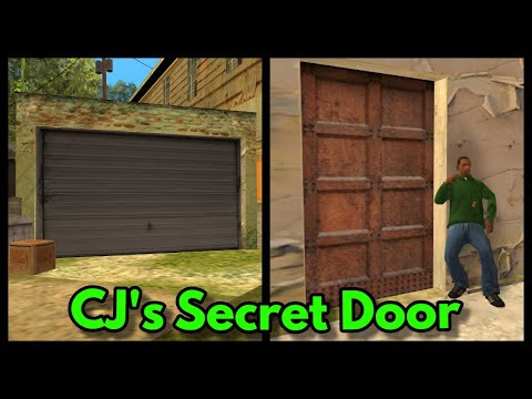 CJ's Secret Garage Door!