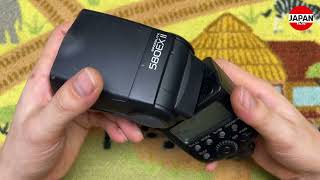 Canon Speedlite 580EX II Detailed Product Viewキヤノン スピードライトĐèn flash máy ảnh