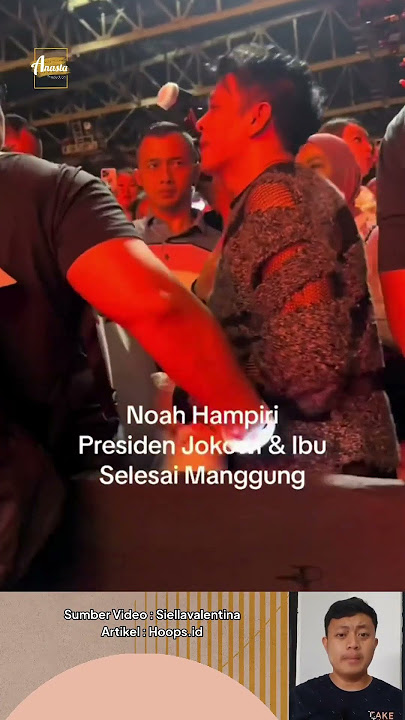 Ibu Iriana & Jokowi Nonton Konser Noah #news #noah #peterpan #jokowi #konser #love